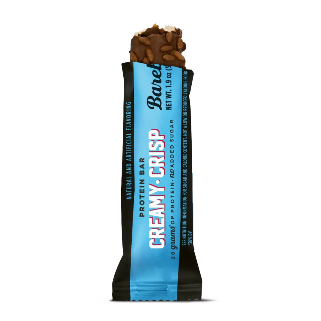 Barebells - High Protein No Sugar Added Bar - 55g, Creamy Crisp