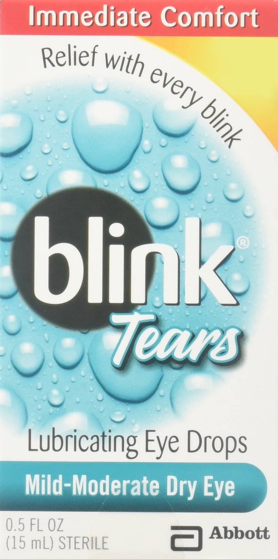 Abbott Blink Tears Lubricating Eye Drops - 15ml