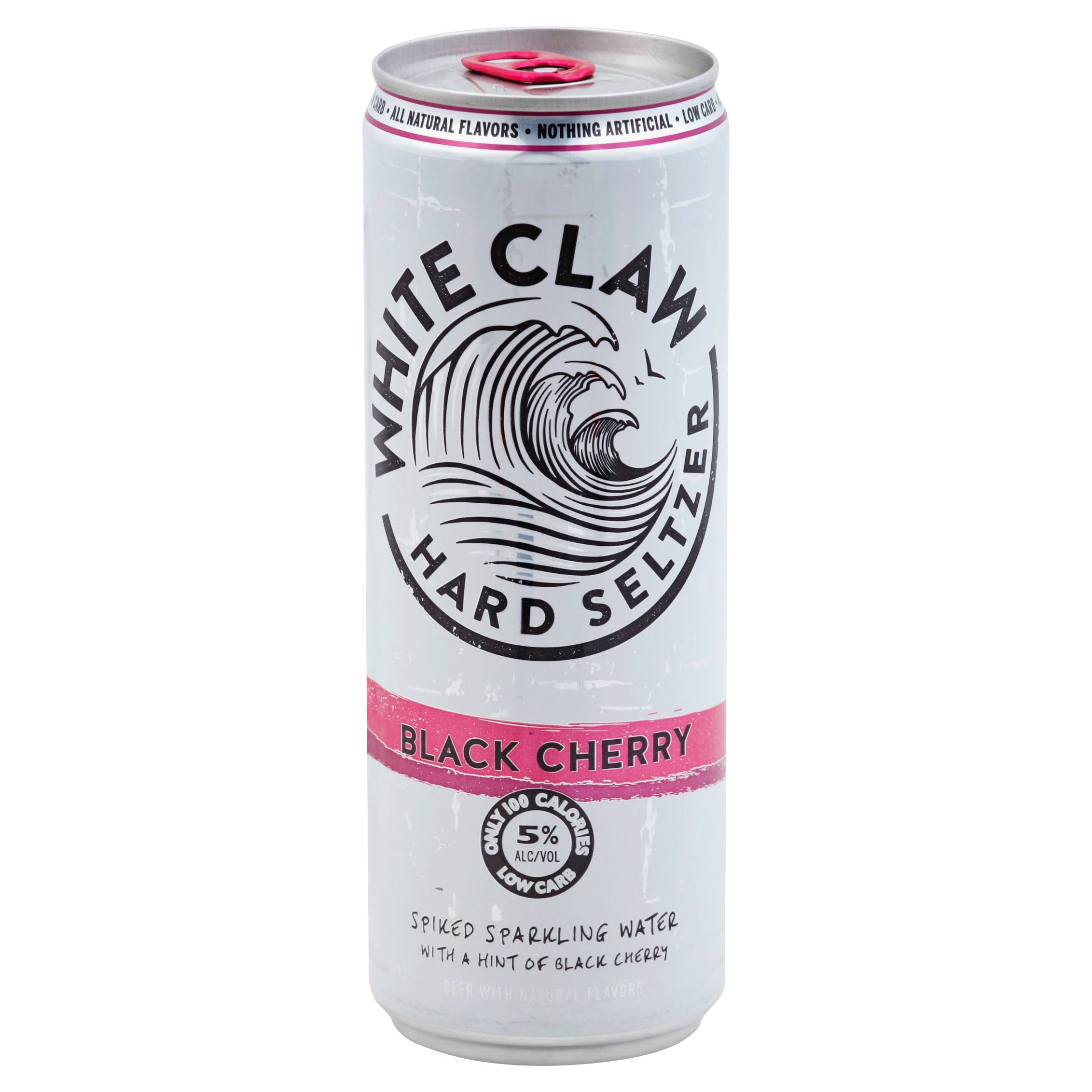 White Claw Hard Seltzer, Black Cherry - 12 fl oz