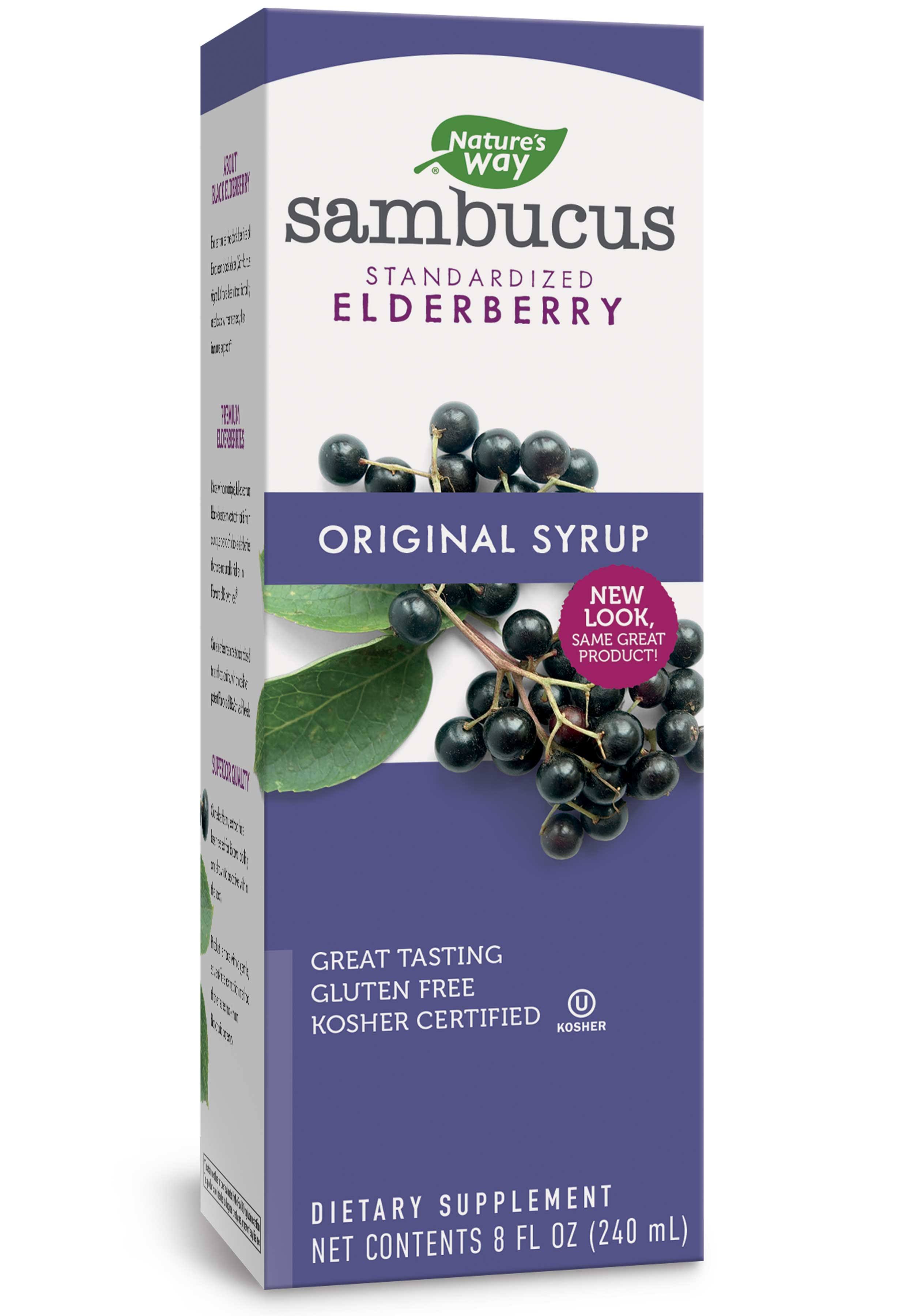 Nature's Way Sambucus Dietary Supplement Syrup - Black Elderberry, 8oz