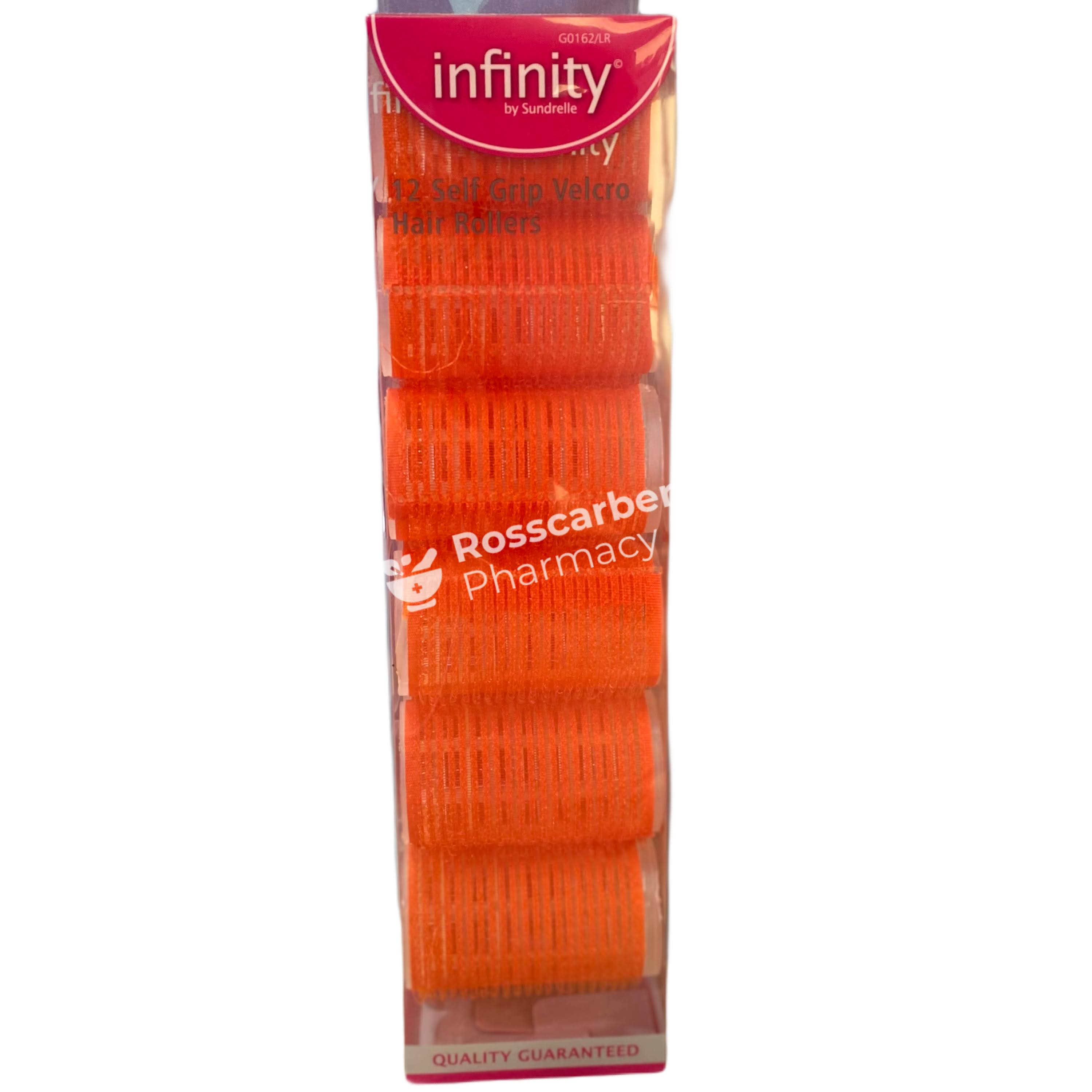 Infinity Velcro Roller 12 Pack Large Red 12 by dpharmacy