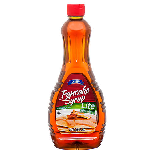 Pampa Pancake Syrup Lite 24 Oz Wholesale, Cheap, Discount, Bulk (Pack of 12)