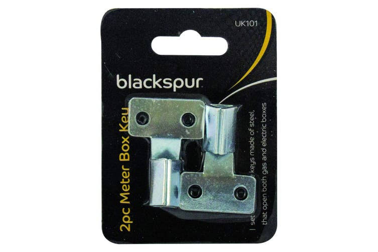Blackspur Meter Box Key - 2 Pieces