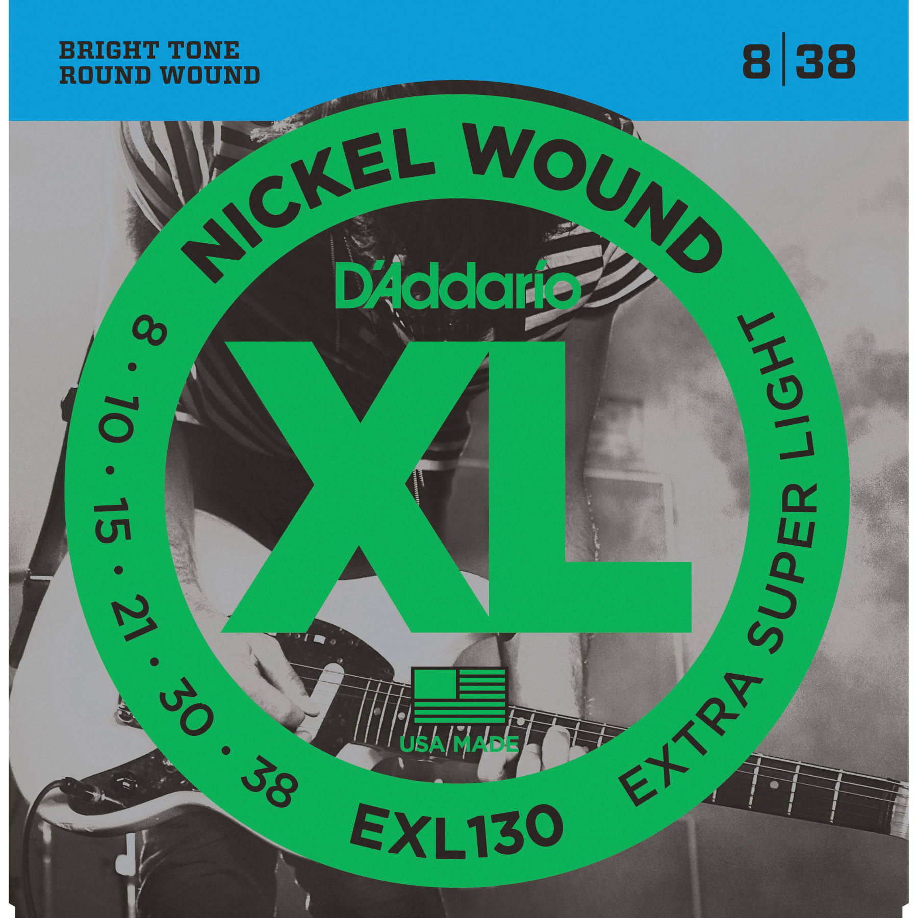 D'Addario EXL130 Electric Guitar Strings - X Super Light