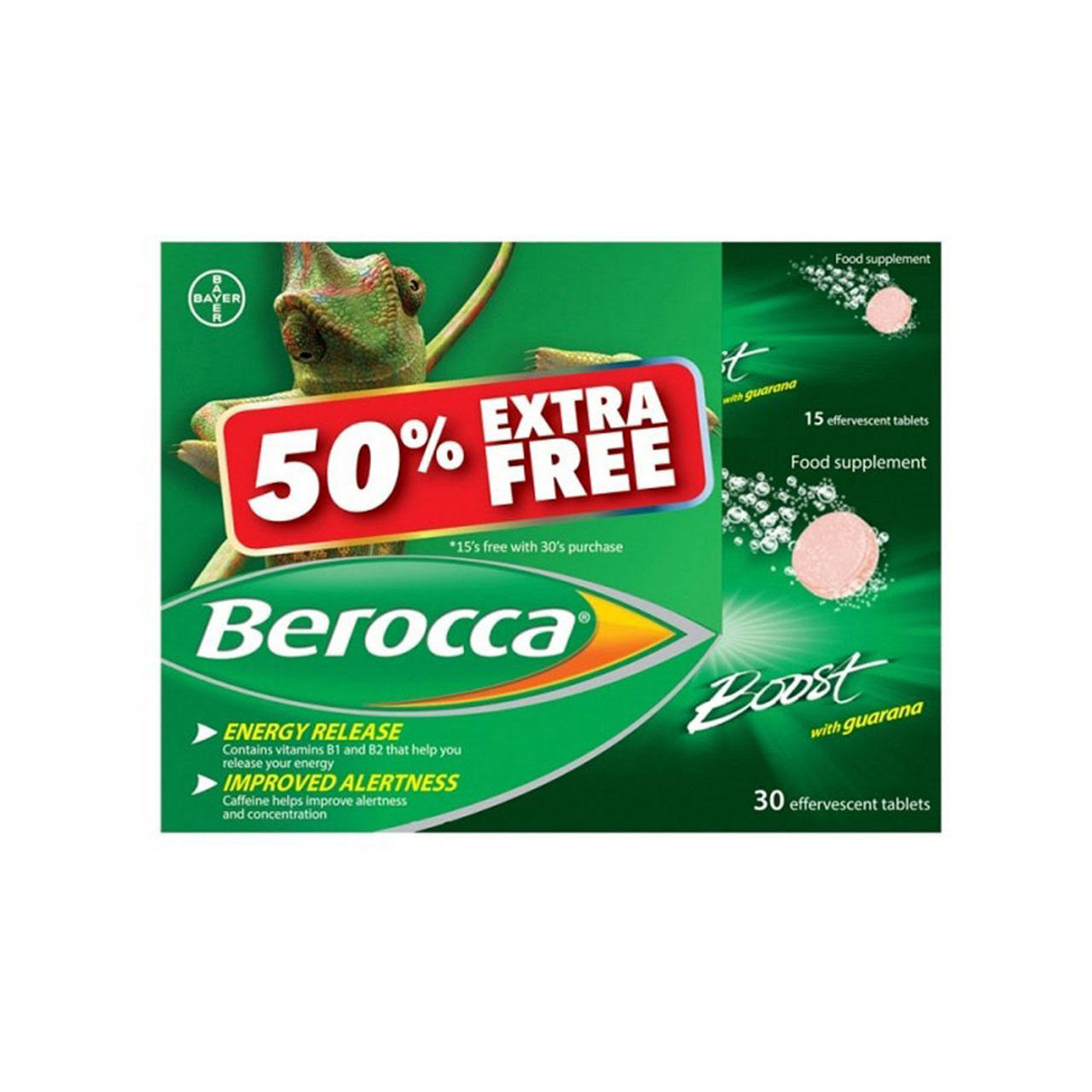 Berocca Boost Effervescent Supplements - 30ct