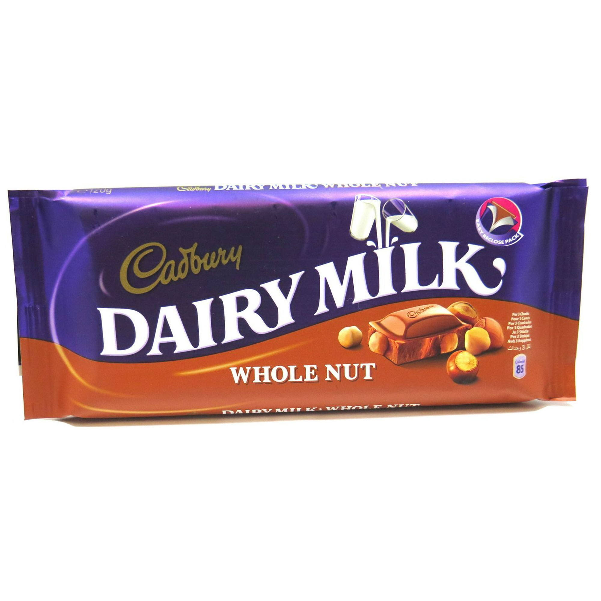 Cadbury Dairy Milk Chocolate Whole Nut - 200g