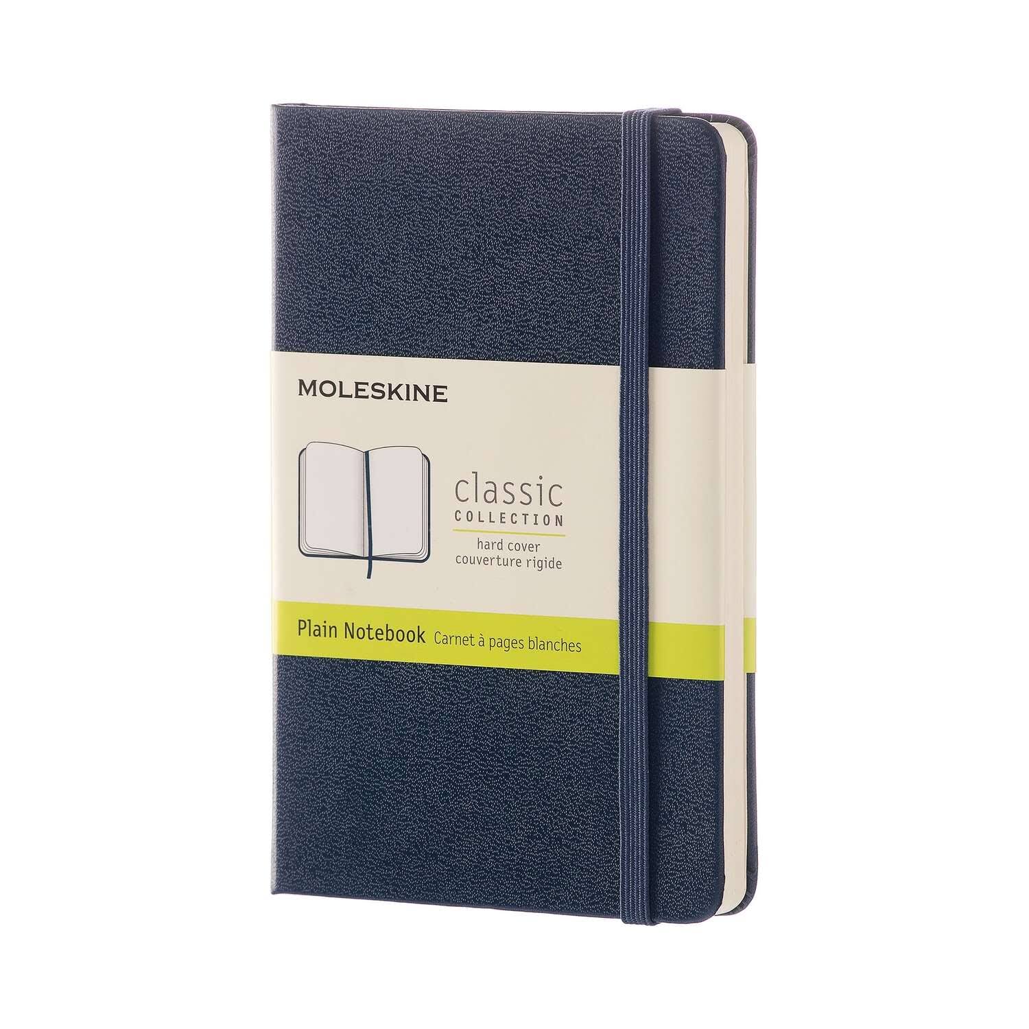 Moleskine Pocket Plain Notebook Hard - Sapphire Blue
