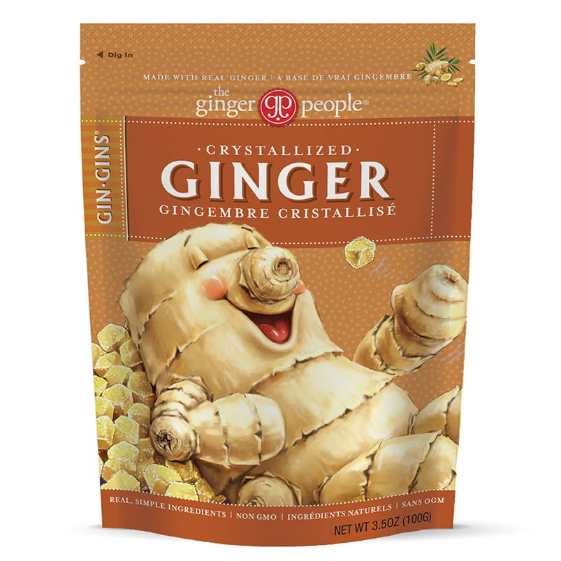 The Ginger People Gin Gins Ginger, Crystallized - 3.5 oz