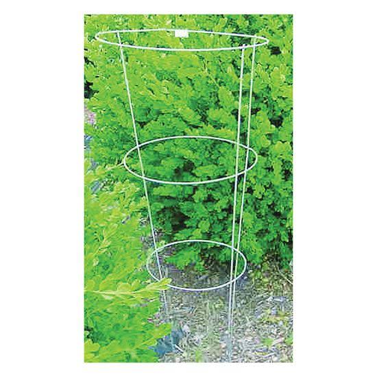 Glamos Wire 701002 Plant Support, Round, 3-Leg, 3-ring, Steel 25 Pack
