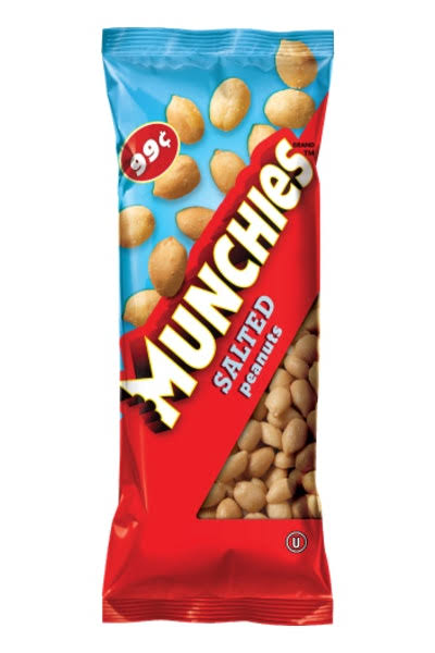 Munchies Peanuts Salted, 3.25 oz.