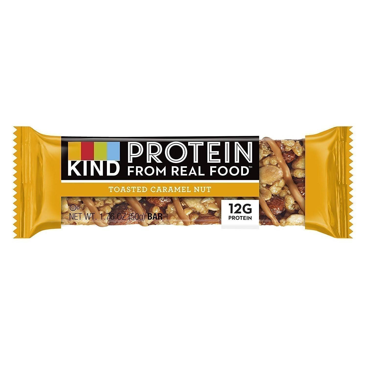 Kind Protein Bar - Toasted Caramel Bar, 50g