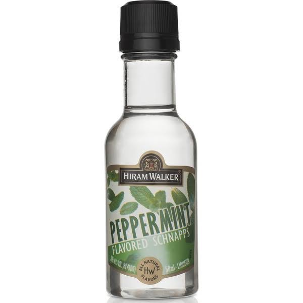 Hiram Walker Peppermint Schnapps 60P - 50 ml