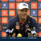 Brisbane coach Chris Fagan fumes at 'big mistake' in victory over Adelaide Crows