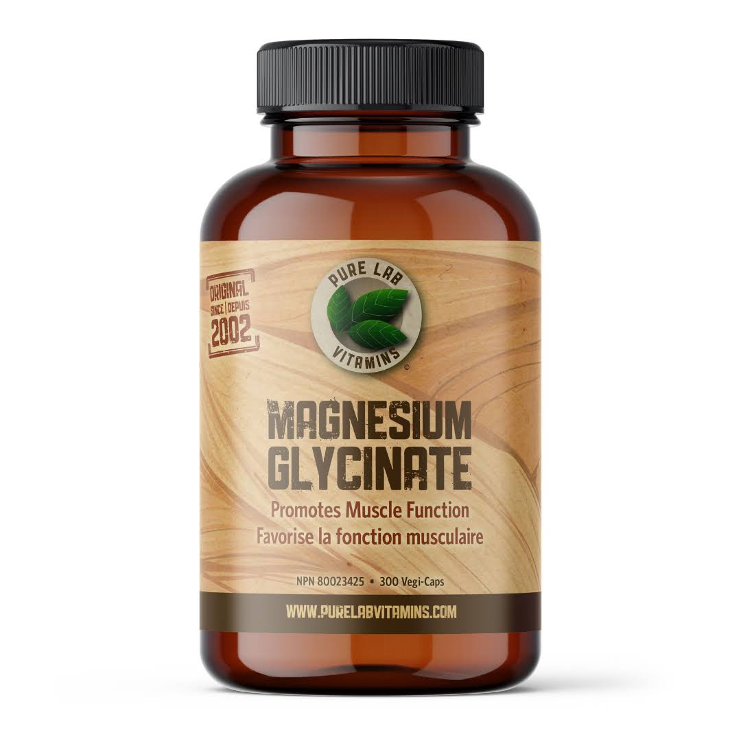 Pure Lab Vitamins Magnesium Glycinate 300 Veggie Caps