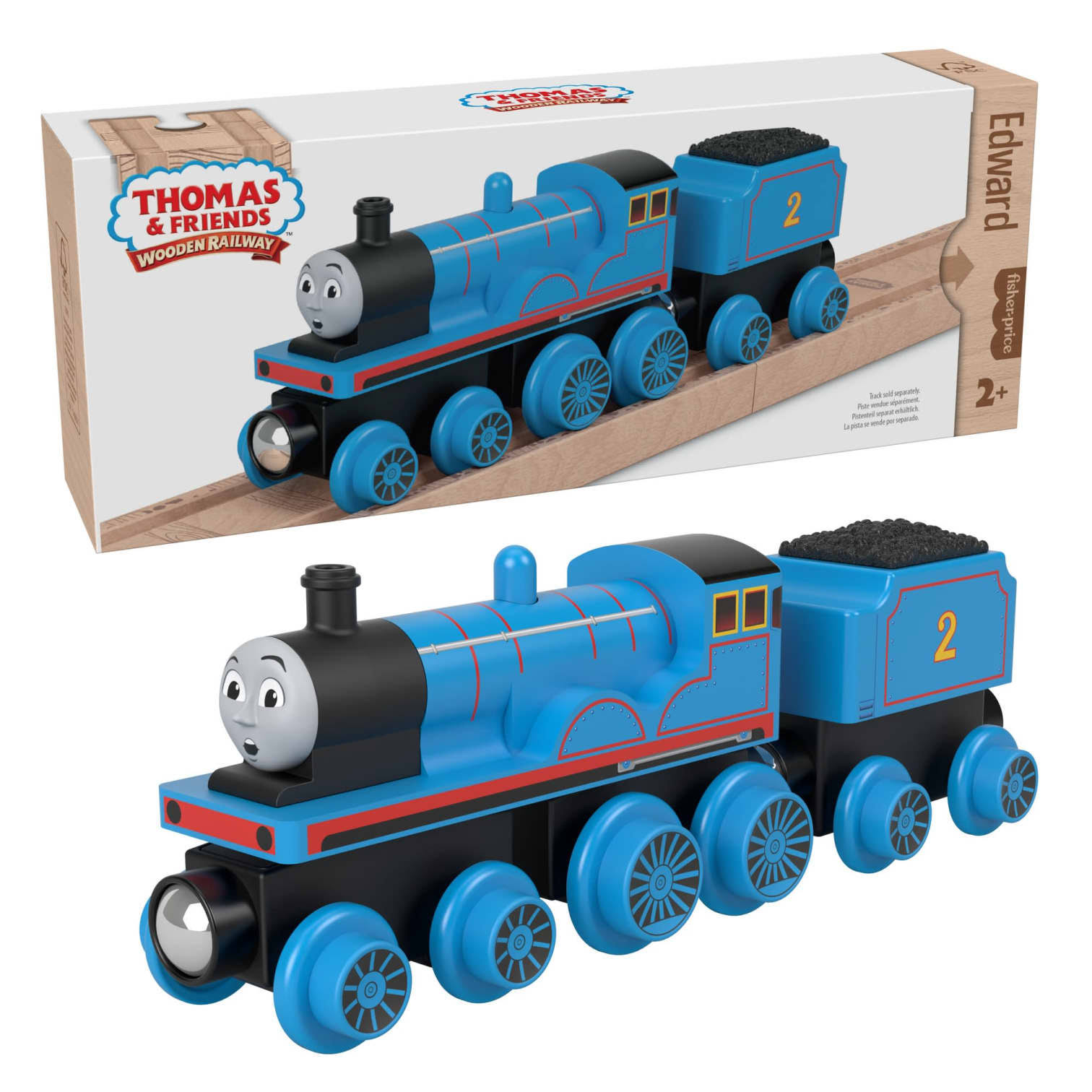 Thomas & Friends Wooden Railway - Edward Engine and Coal Car