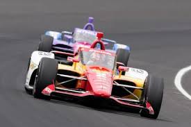 Josef Newgarden winning the 2023 Indianapolis 500