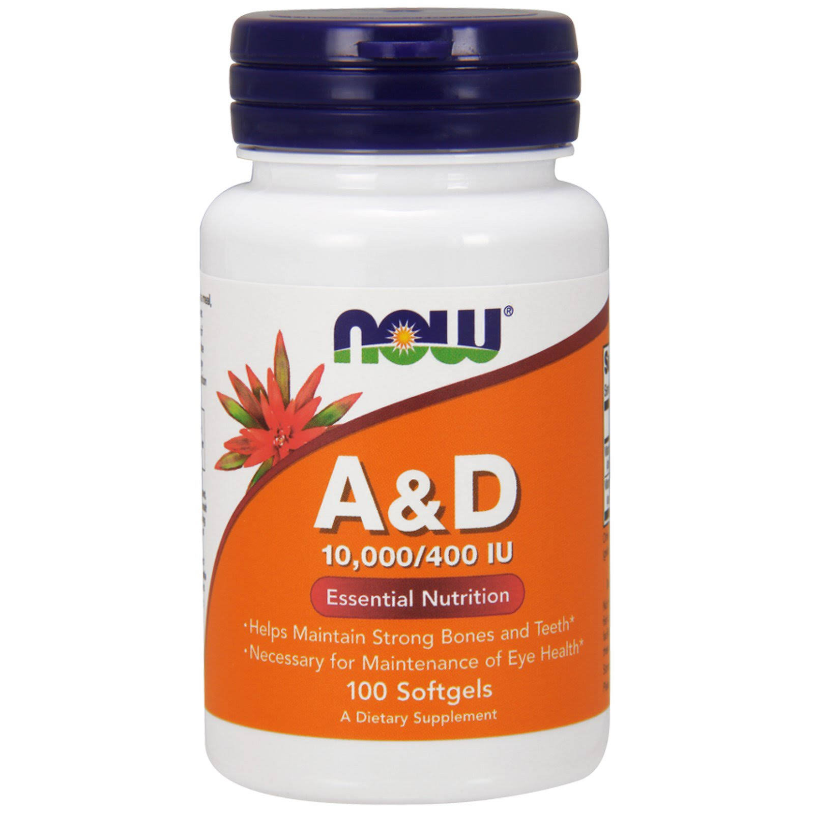 Now Foods A & D Essential Nutrition Softgels - x100