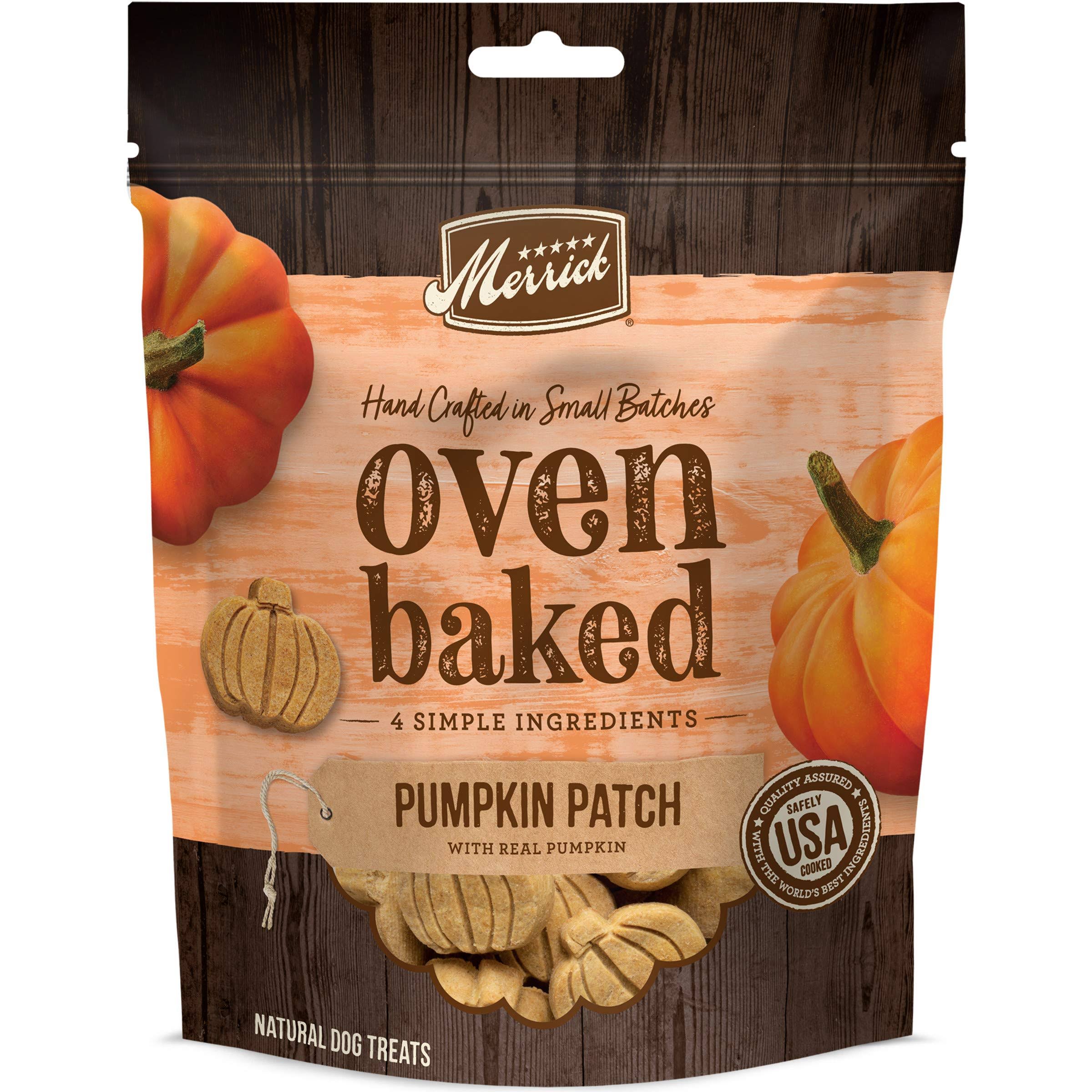 Merrick Dog Treats - Oven Baked - Pumpkin Patch - 11 oz