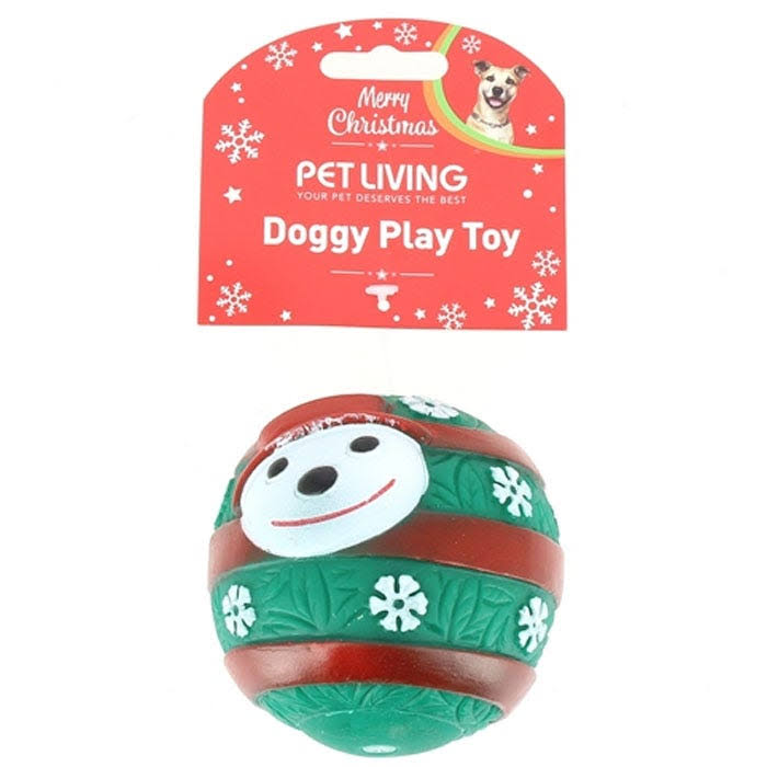 Poundshop.com Christmas Squeaky Dog Toy Assorted