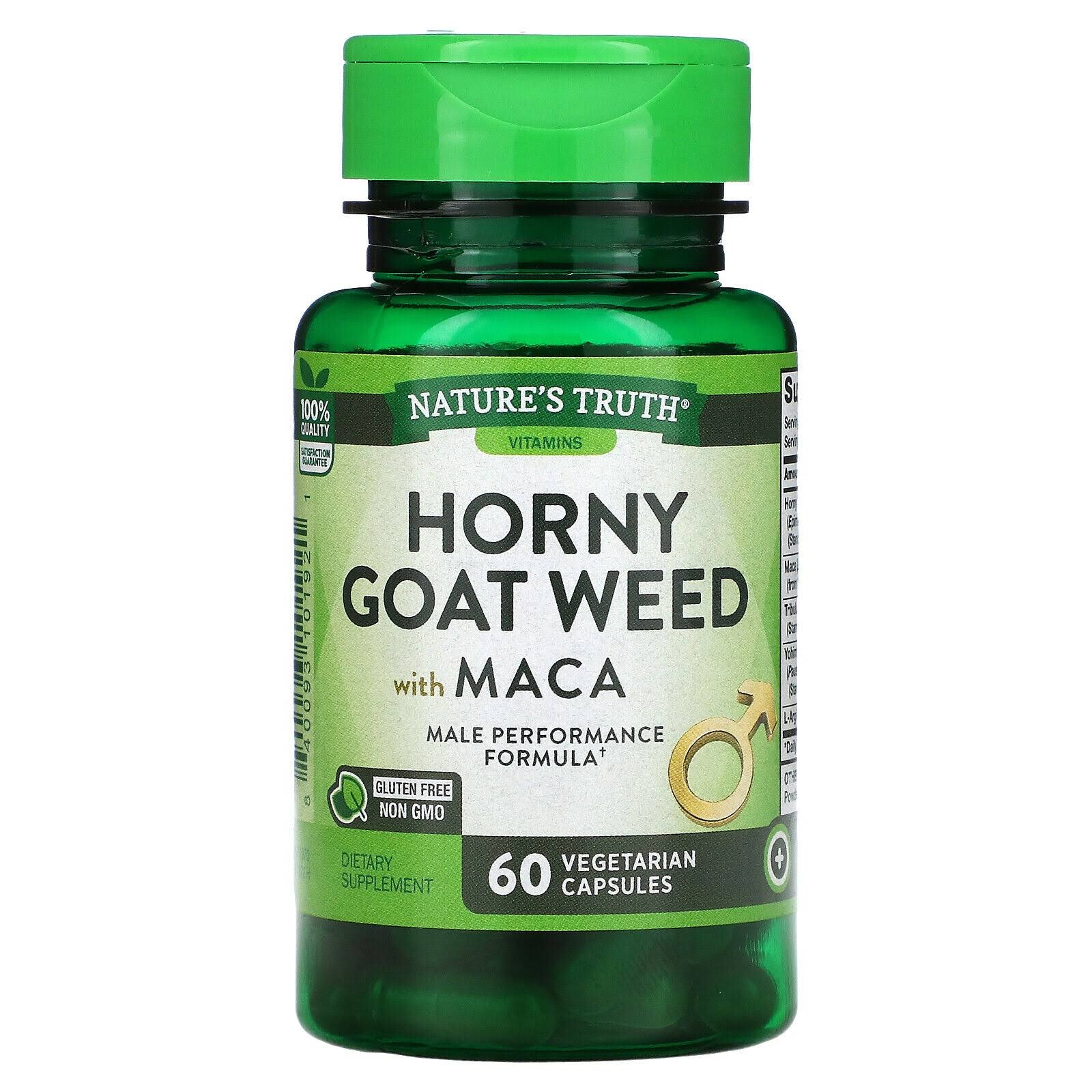 Natures Truth Horny Goat Weed Dietary Supplement - 60ct