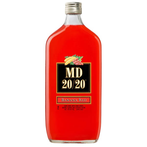 MD 20/20 Banana Red Flavored Wine - 375 ml