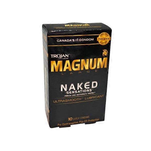 Trojan Magnum Naked Sensations Lubricated Condoms