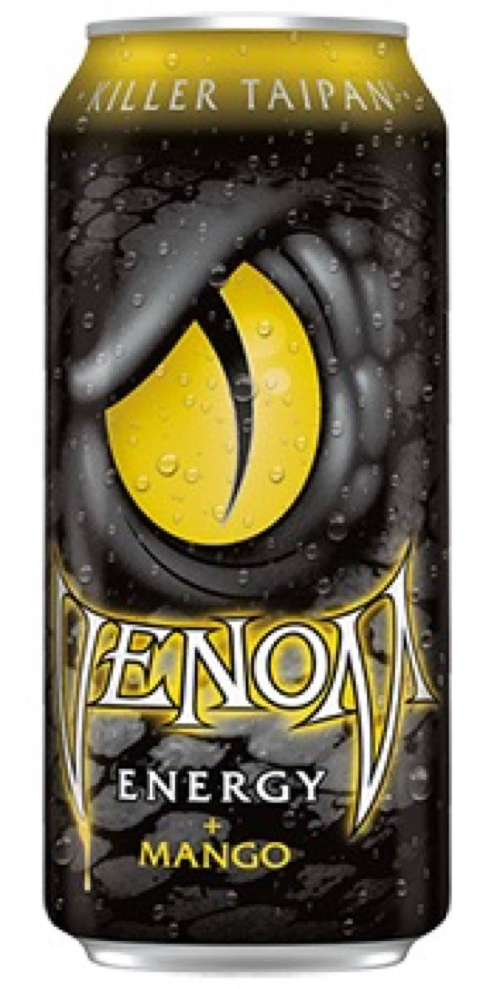 Venom Energy Drink Killer Taipan, 16 Ounce (16 Cans)