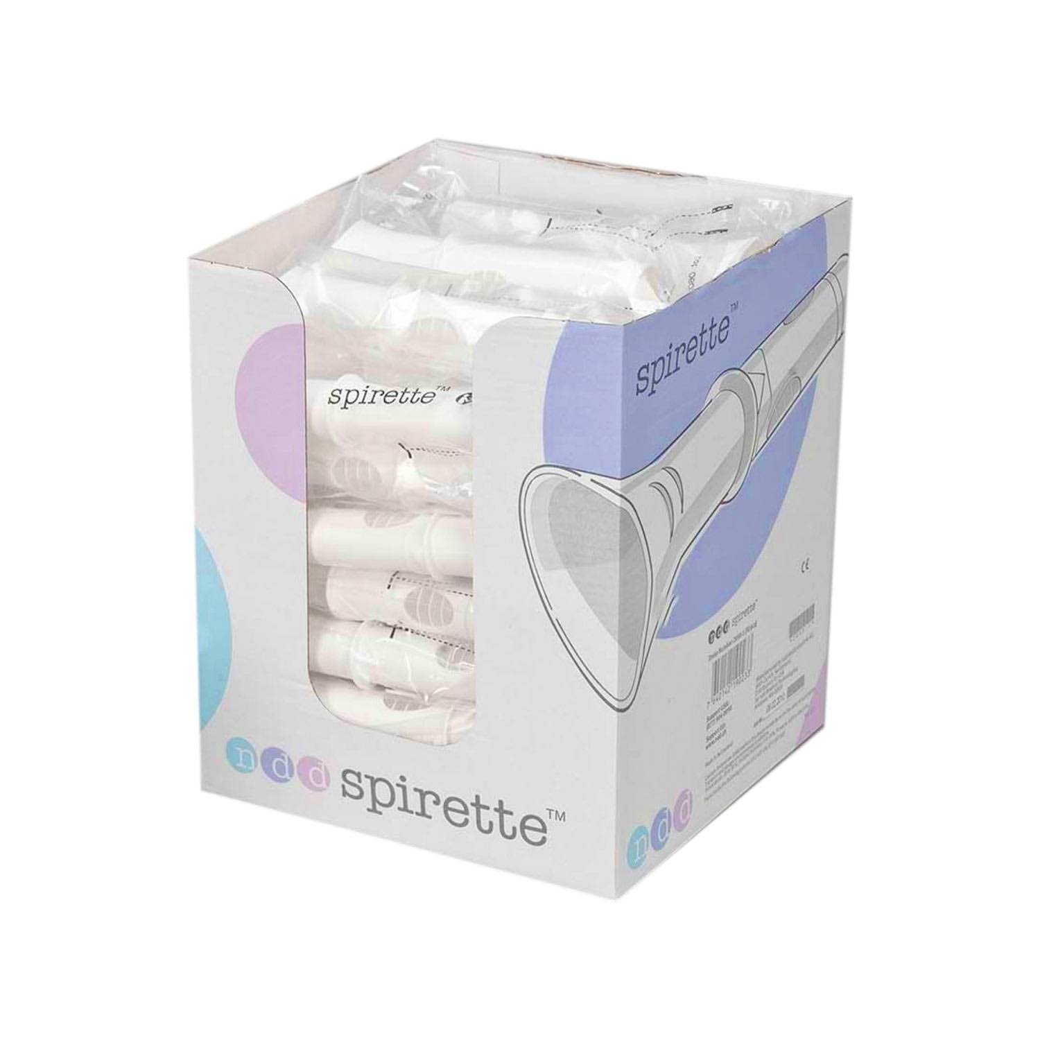 NDD Spirette Mouthpiece For The Easy on-PC Spirometer - 50 Piece