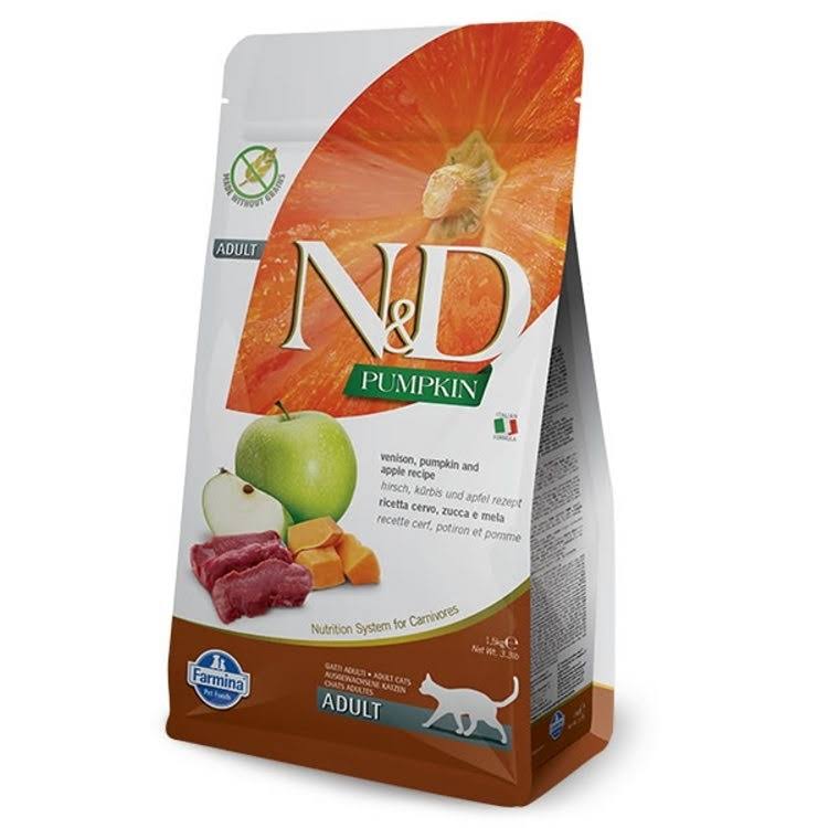 Farmina N&D Cat Food - Pumpkin Venison & Apple - 1.5 kg