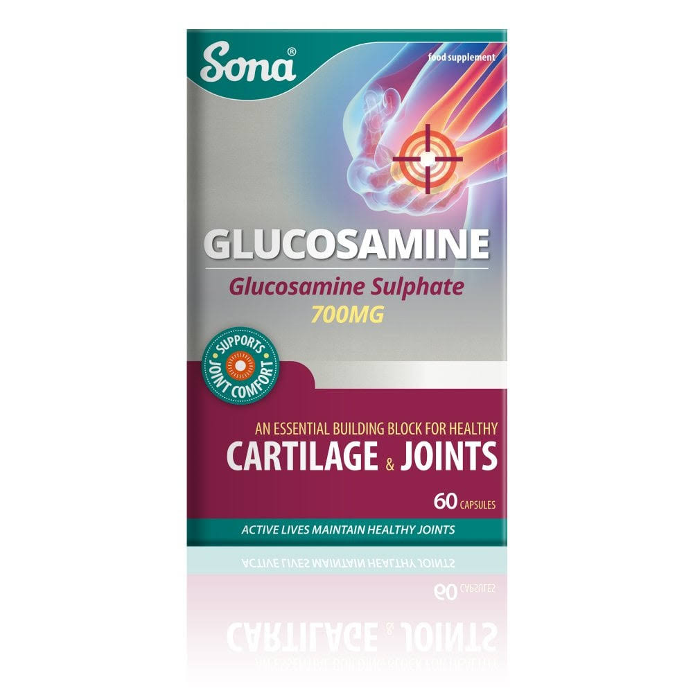 Sona Glucosamine Sulphate Capsules - Size-60 Capsules
