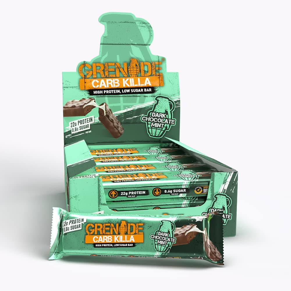 Grenade Carb Killa High Protein Bar-Dark Chocolate Mint