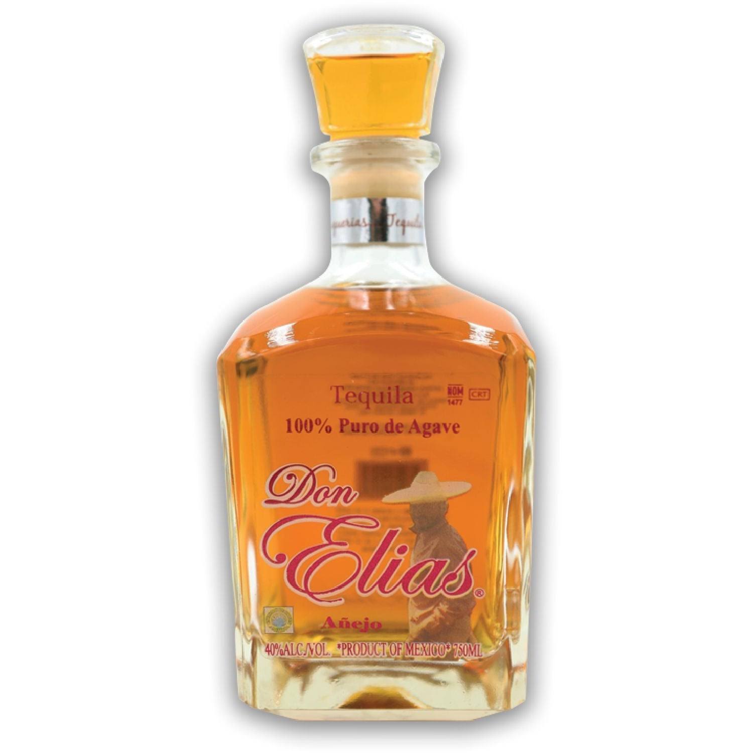 Don Elias Anejo Tequila, 750ml Bottle