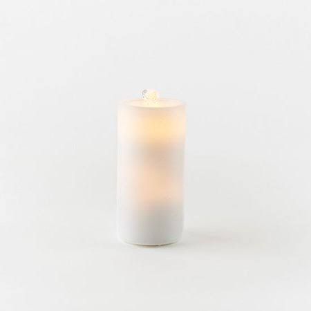 One Hundered 80 Degrees White Water Wick Candle with Remote