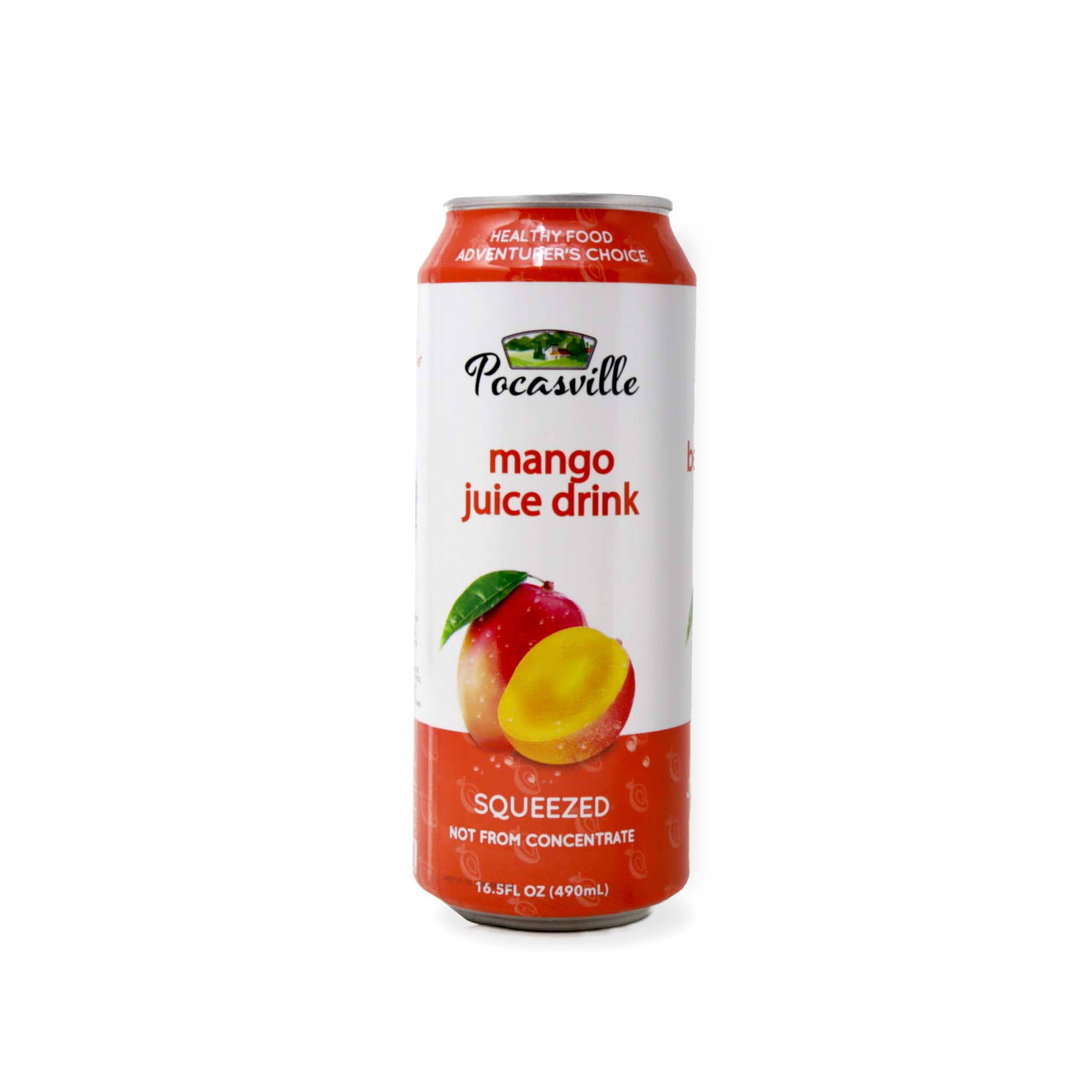 Pocasville Mango Juice Drink - 16.5 Fluid Ounces - Hackensack Market - Delivered by Mercato