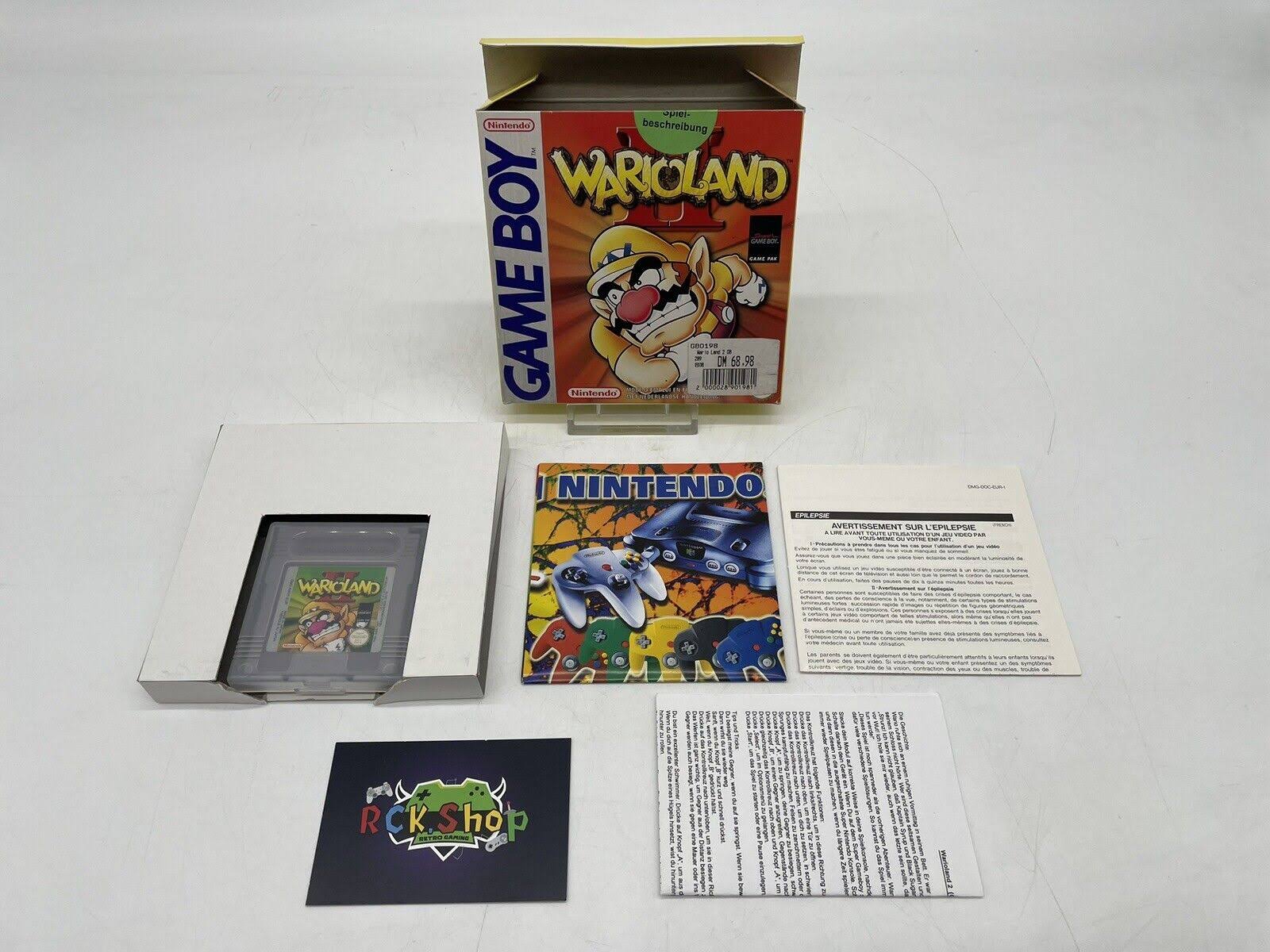 Wario Land 2 - Nintendo Game Boy Color