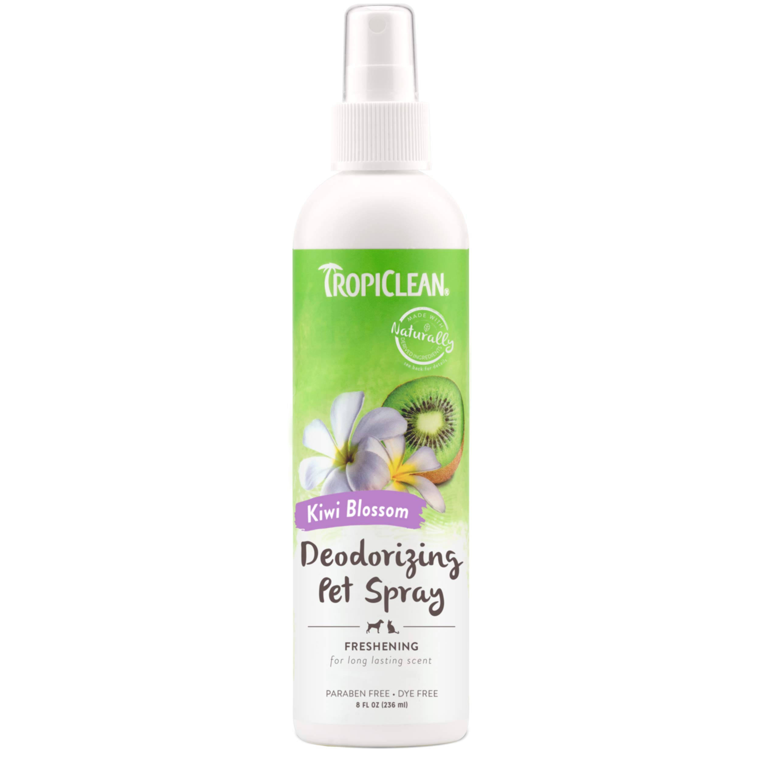 Tropiclean Kiwi Blossom Deodorizing Pet Spray - 8oz