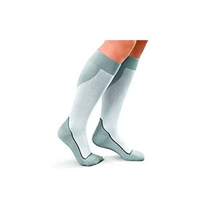 JOBST Sport Socks White Grey M