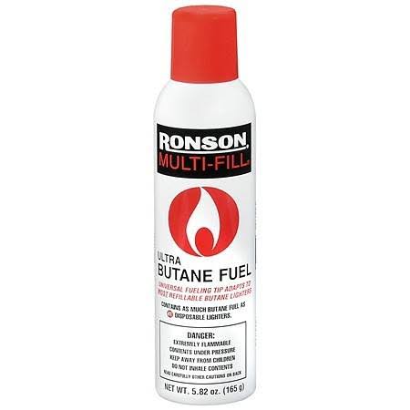 Ronson Multi-Fill Ultra Butane Fuel - 165g