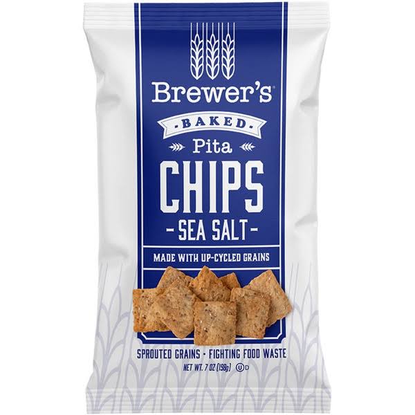 Brewer's Baked Sea Salt Pita Chips 7oz