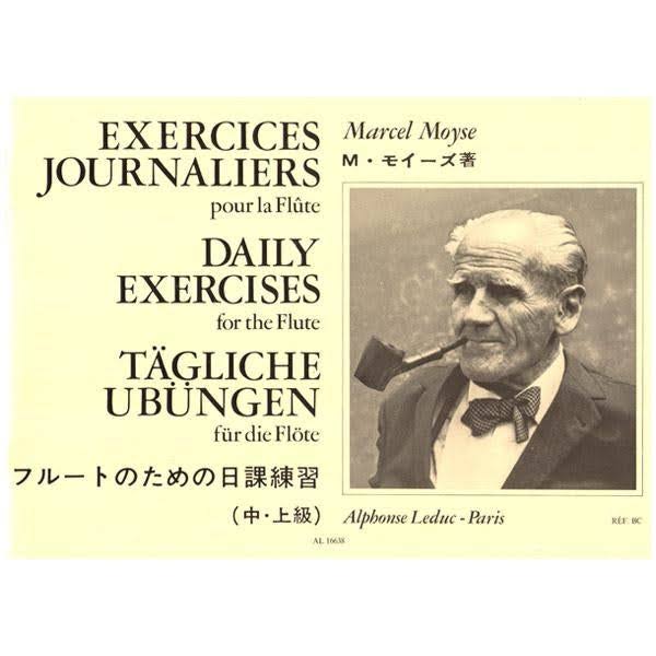 Theodore Presser EXERCICES Journaliers (Daily Exercises) for Flute