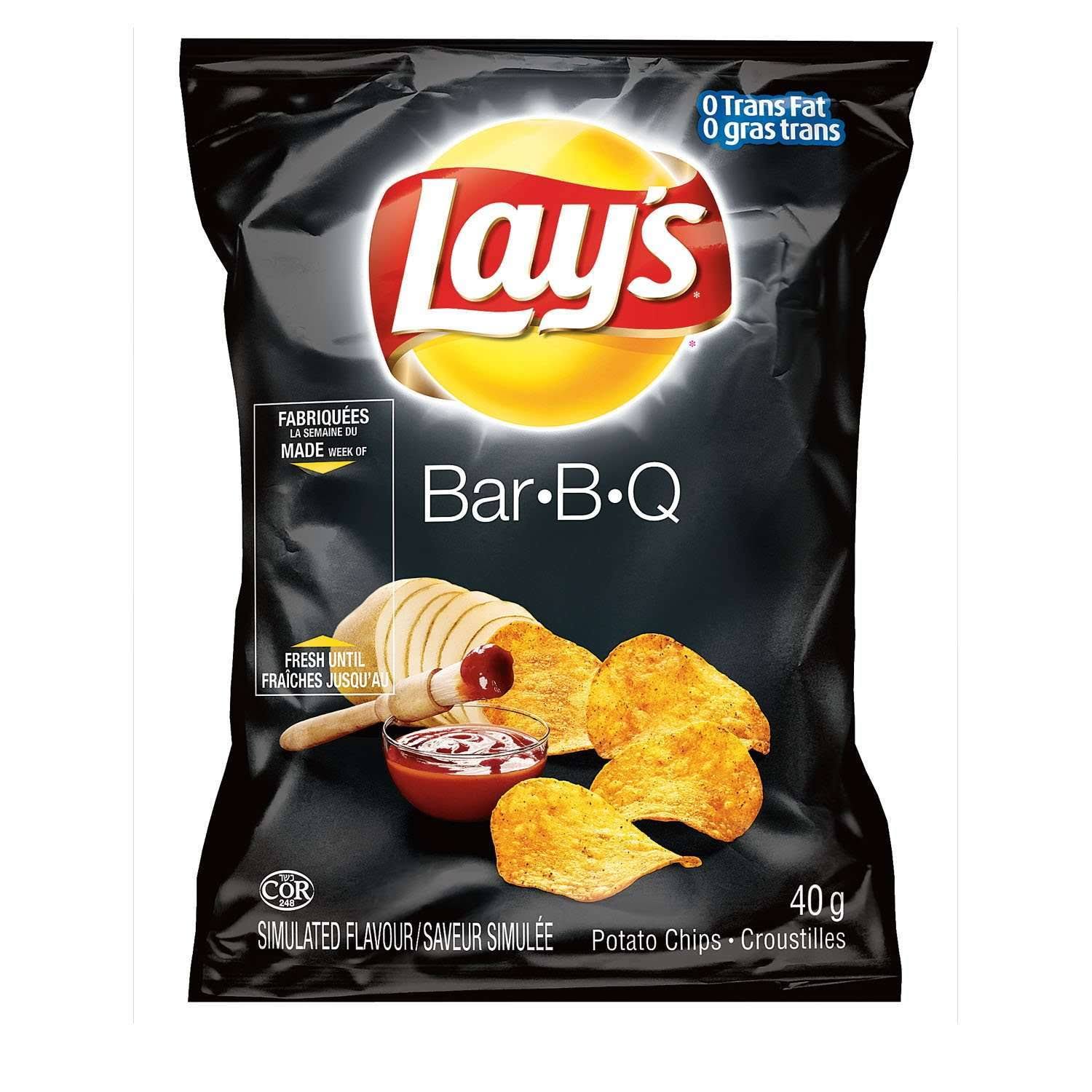 Lay's Potato Chips - Barbecue, 1.5 oz