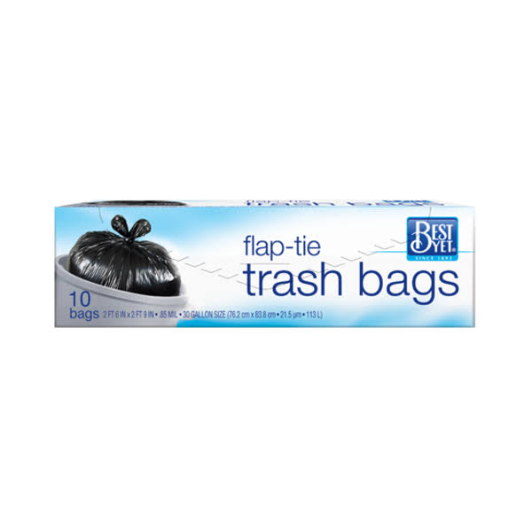 Best Yet Twist-Tie Trash Bags - 10 Count - Fruit Fair - Delivered by Mercato