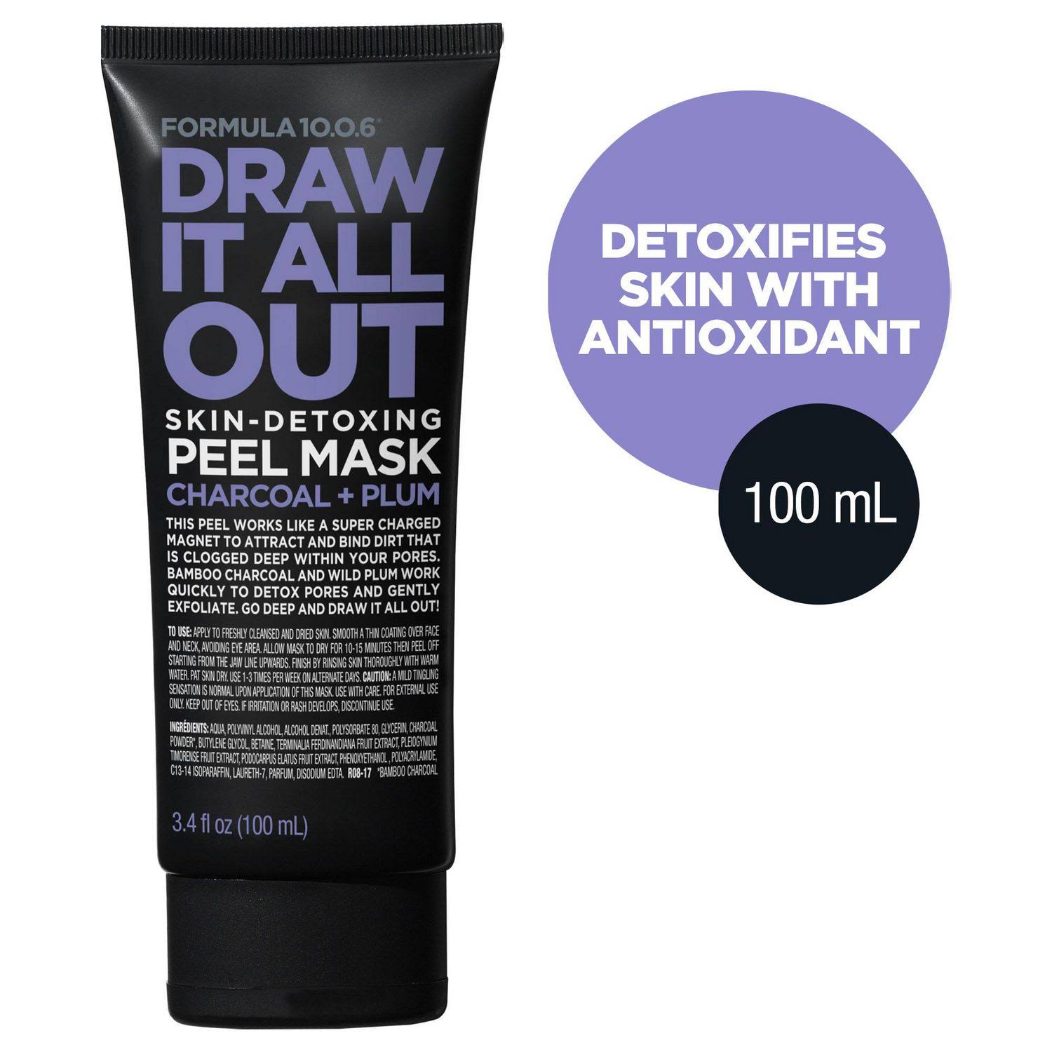 Formula 10.0.6 Draw It All Out Skin Detoxing Peel Mask 100