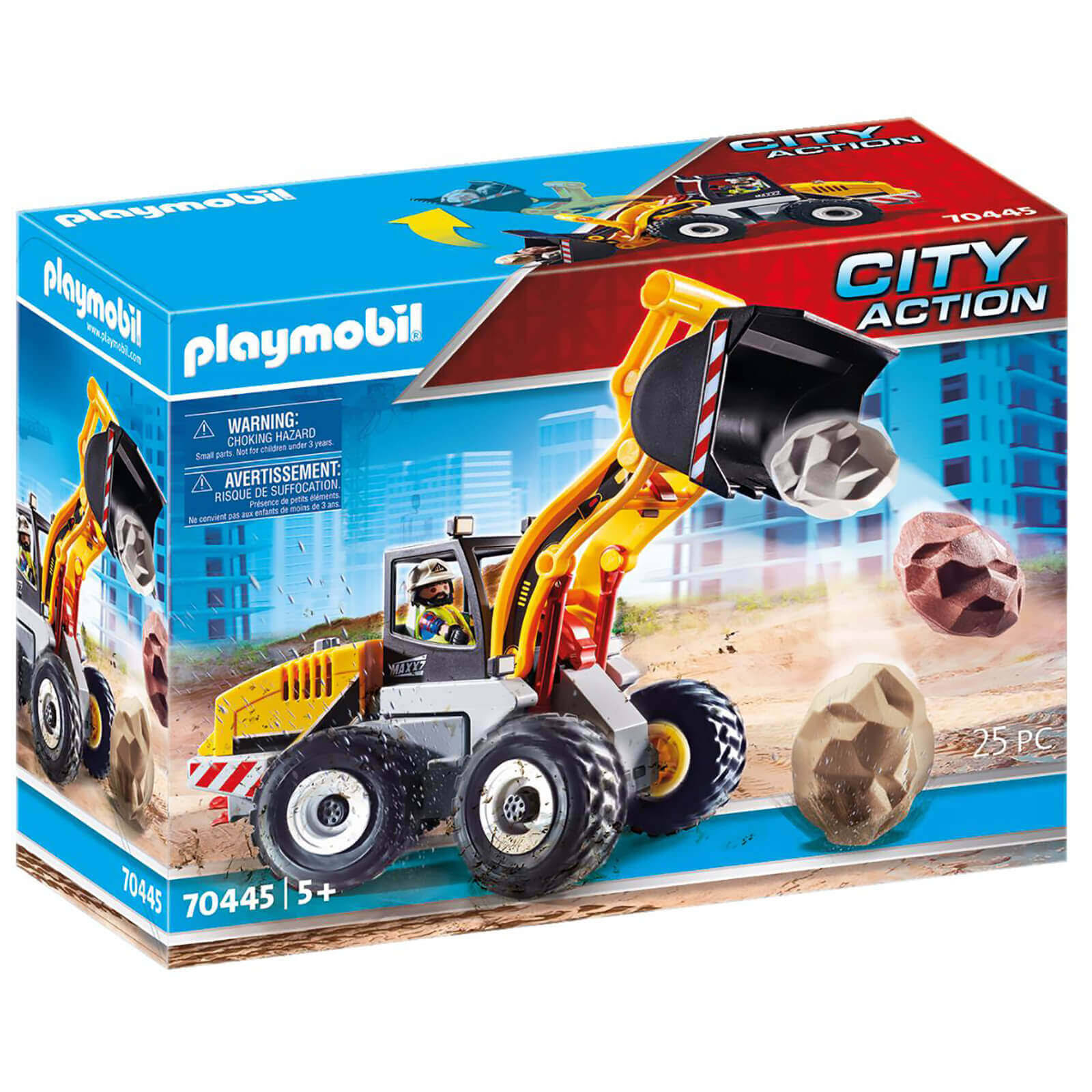 Playmobil 70445 City Action Front End Loader