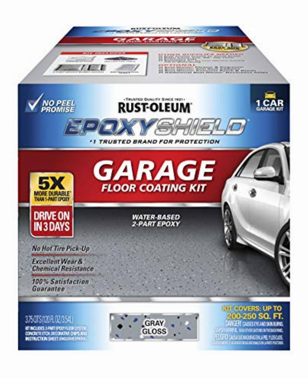 Rust-Oleum 251965 Garage Floor Kit - Gray