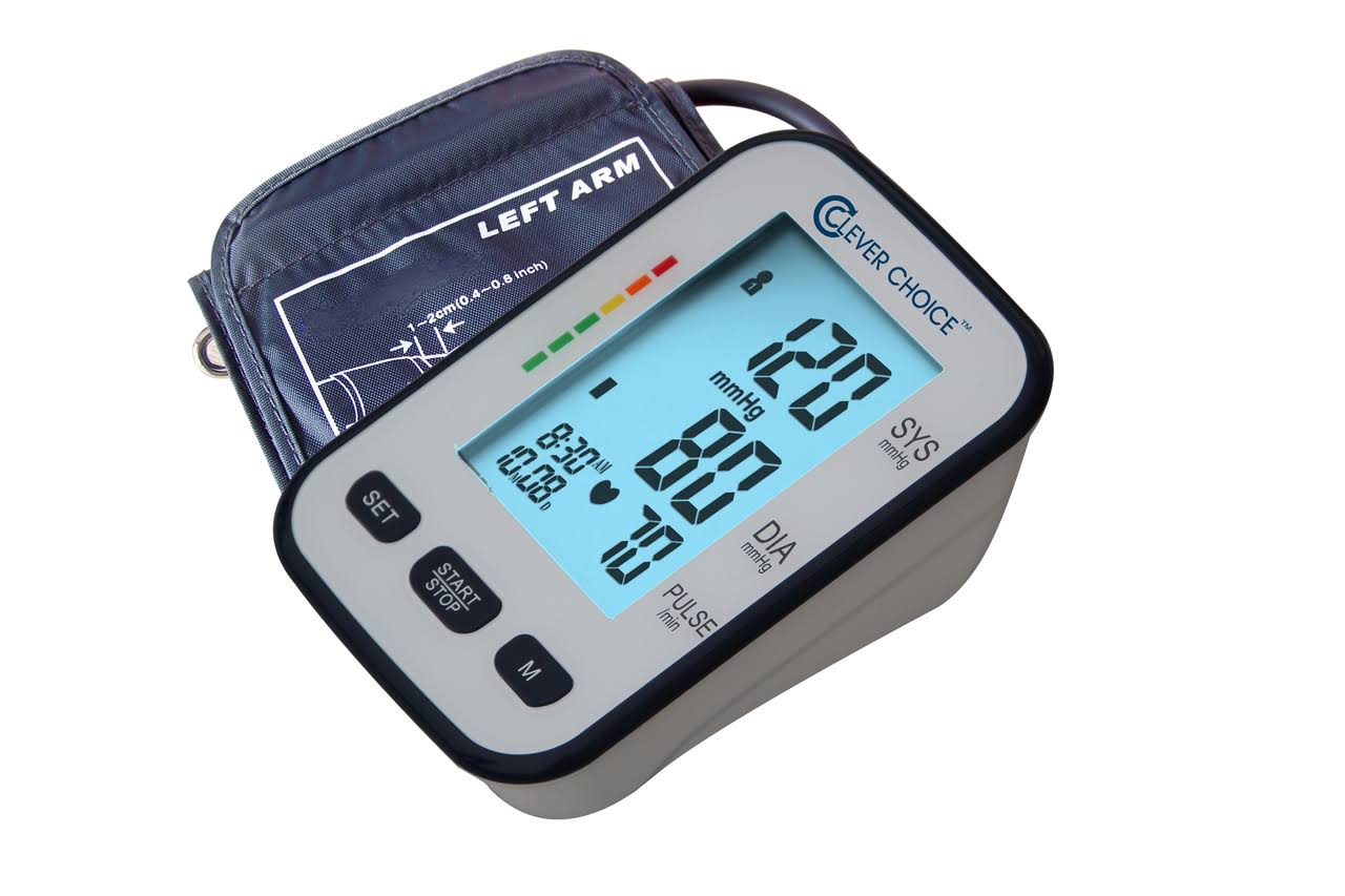 Clever Choice Upper Arm Elite Blood Pressure Monitor - Wide Cuff