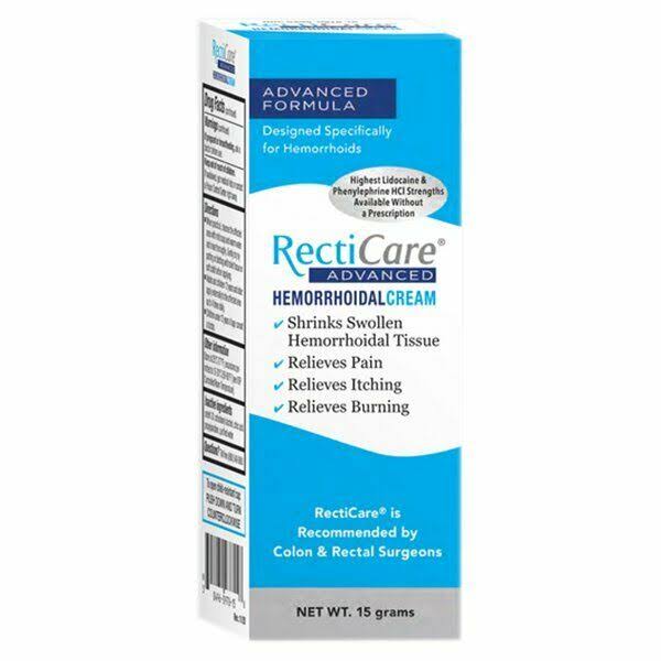 Recti Care Rapid Lidocaine Anorectal Cream - 30g