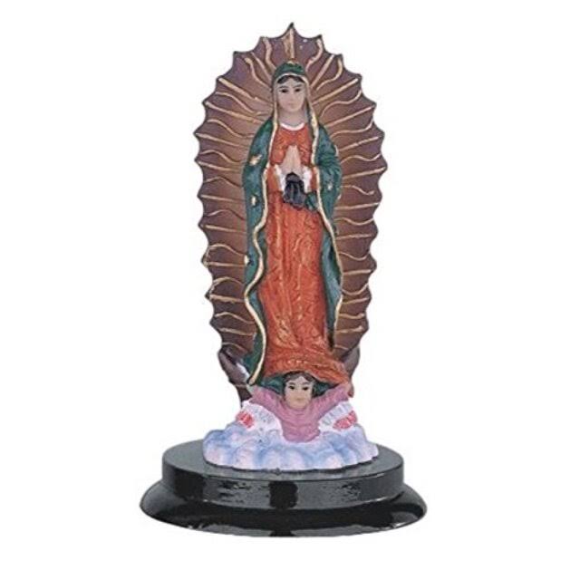 StealStreet Ss-G-305.01 Our Lady of Guadalupe Holy Figurine Religious Decoration Decor 5"