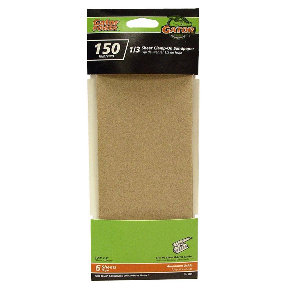 Ali Industries Sandpaper - 150 Grit, 1/3 Sheet