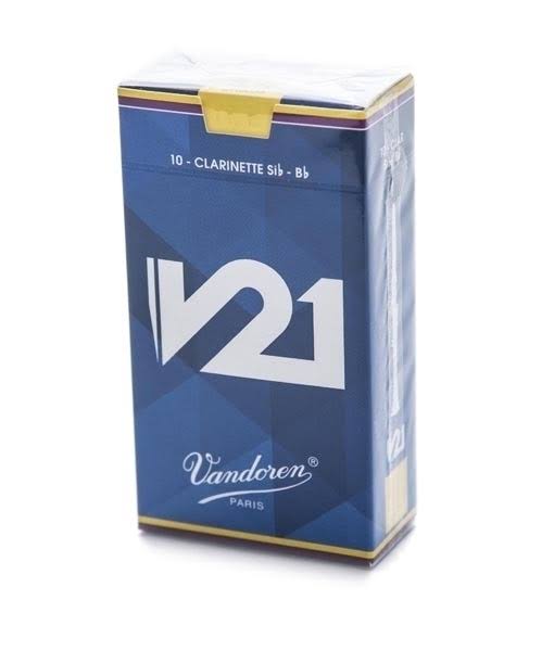 Vandoren Cr804 Clarinet Reeds - Strength #4, 10pcs